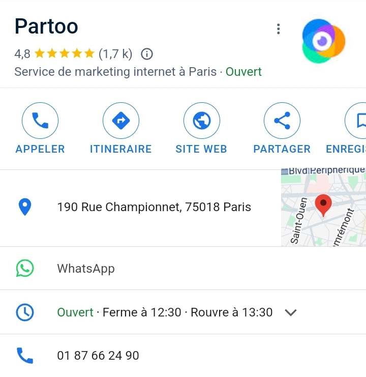 partoo My Business WhatsApp