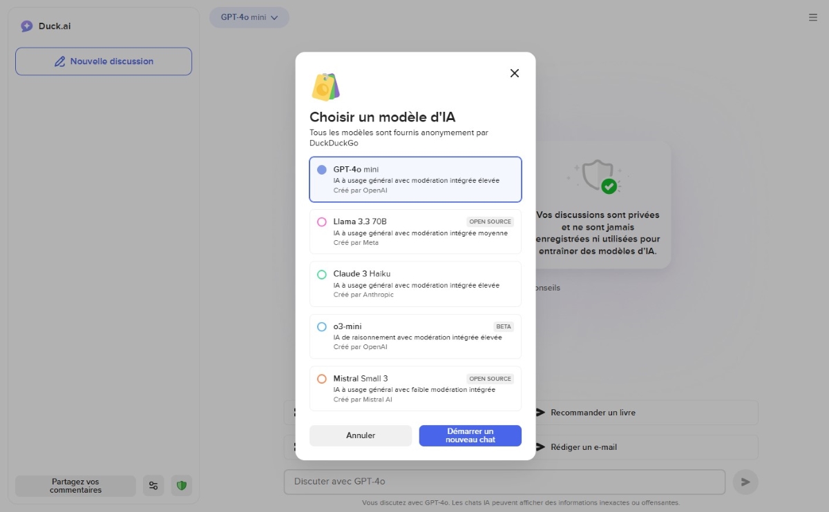 DuckAi Interface Test