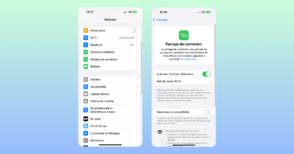 Comment faire un partage de connexion sur l’iPhone