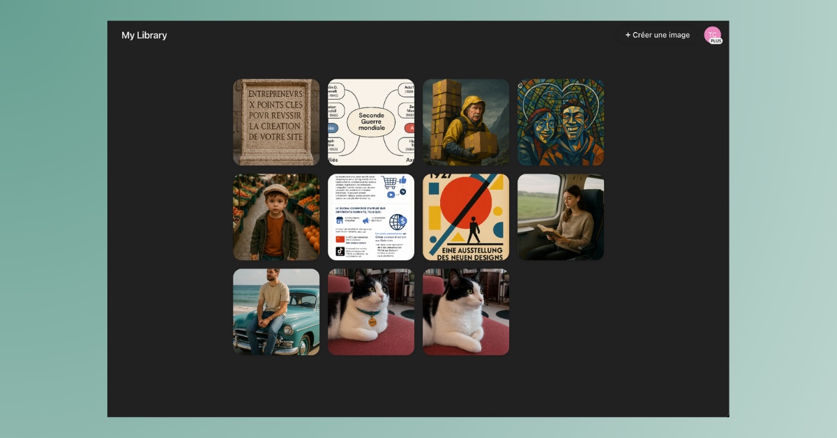 Comment retrouver toutes vos images générées avec ChatGPT