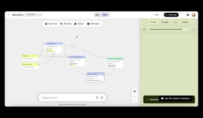 Vibe coding : Google dévoile Opal, un outil IA pour créer des apps sans ...