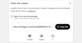 ChatGPT abandonne l’indexation des conversations sur Google