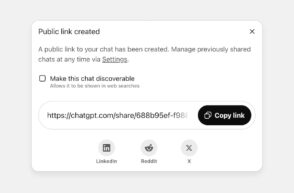 ChatGPT abandonne l’indexation des conversations sur Google