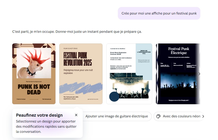 Canva IA Punk