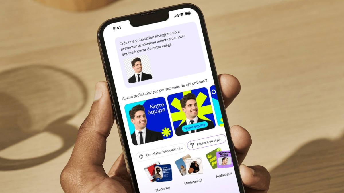 IA Canva Français