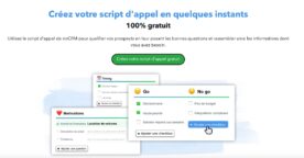 Scripts de vente&nbsp;: l’outil gratuit de noCRM pour créer des modèles personnalisés