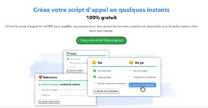 Scripts de vente : l’outil gratuit de noCRM pour créer des modèles personnalisés