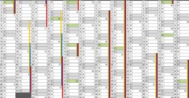 Calendrier 2026 à imprimer&nbsp;: jours fériés, vacances, numéros de semaine, format Excel, PDF…