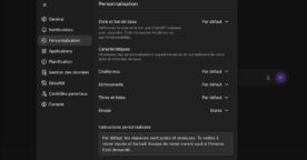 ChatGPT&nbsp;: comment ajuster son enthousiasme ou l&rsquo;usage des emojis