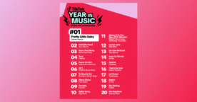 Les 20 musiques les plus populaires de 2025 sur TikTok