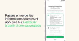 WhatsApp&nbsp;: comment restaurer votre historique sur iPhone et Android