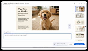 NotebookLM permet l’édition individuelle de slides et l’export au format PowerPoint