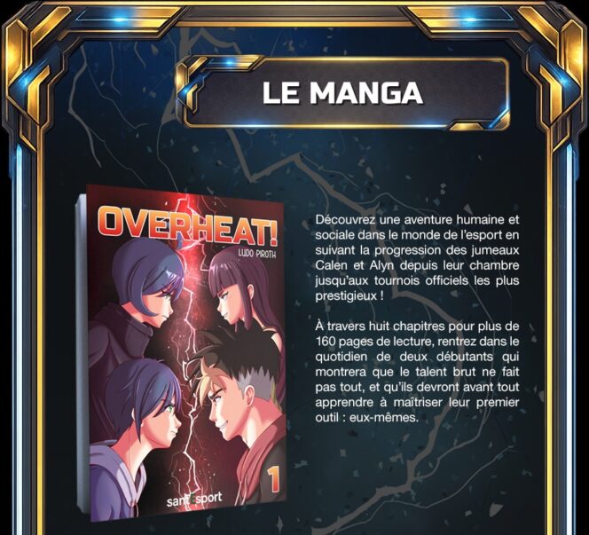 Manga Overheat Crazy Esport – 1