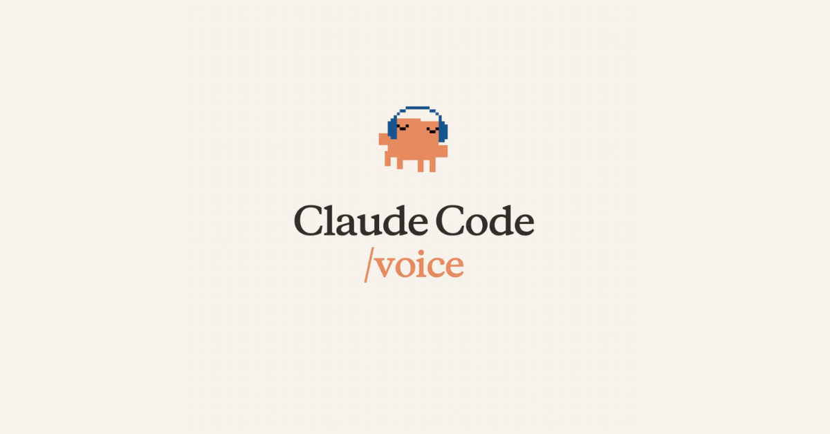 Anthropic déploie progressivement un mode vocal sur Claude Code