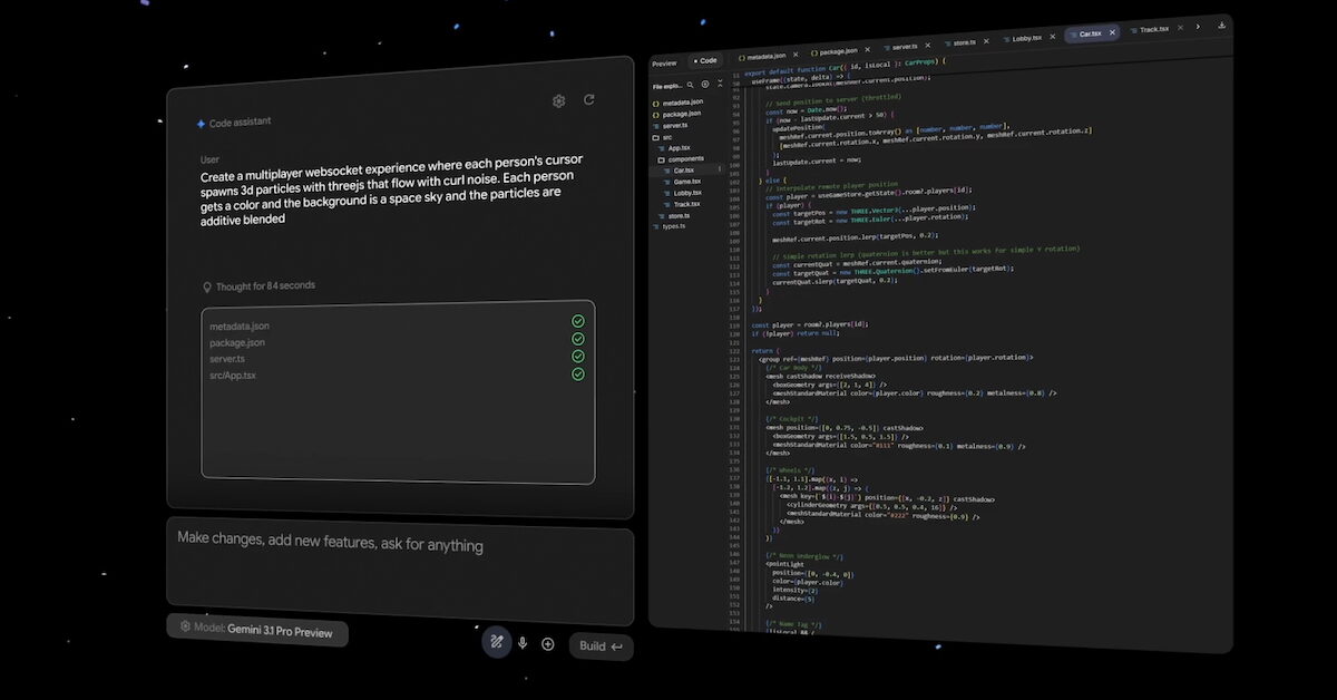 Google transforme AI Studio en plateforme de vibe coding full stack