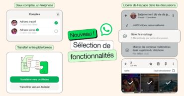 6 nouveautés bientôt déployées sur WhatsApp&nbsp;: stockage, multi-compte, Meta AI…