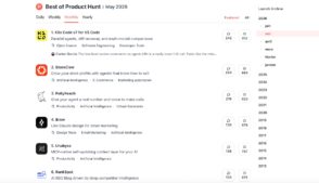 IA, link in bio, SEO : 5 nouveaux outils à découvrir sur Product Hunt en mai 2026