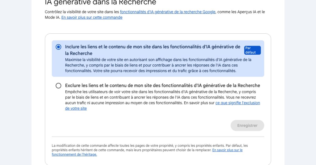 Comment exclure votre site des AI Overviews de Google