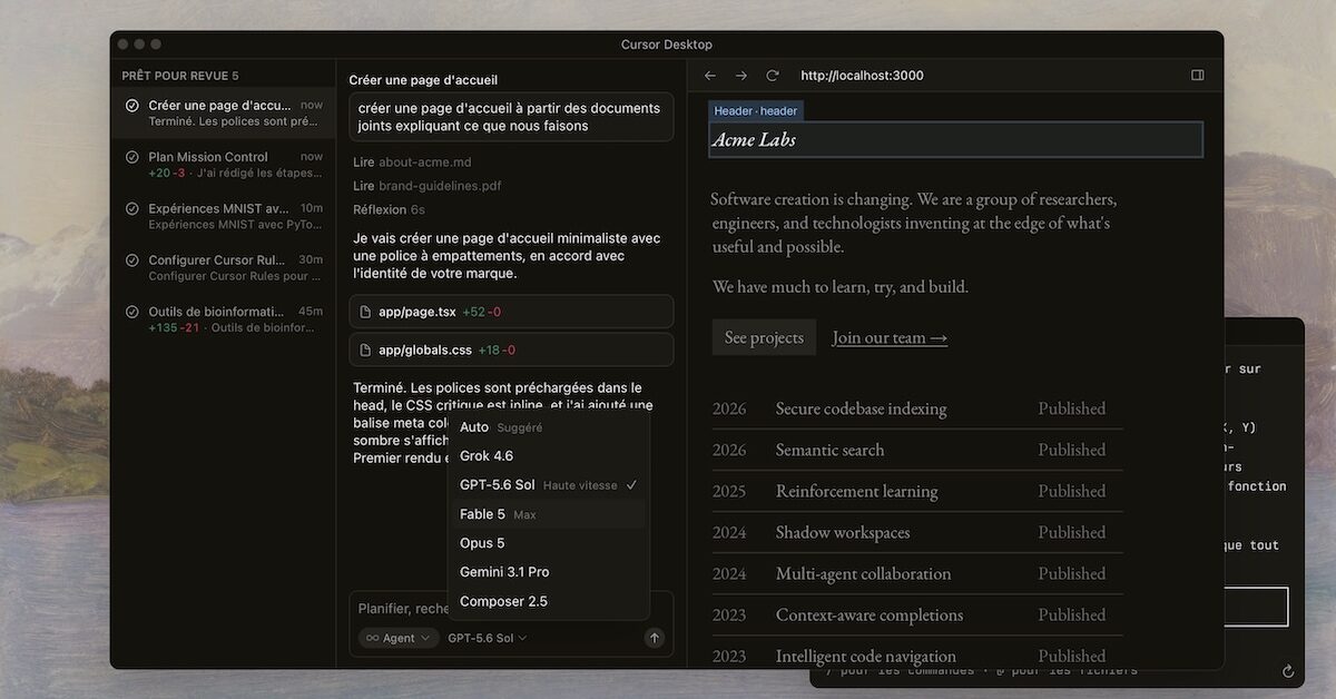 OpenAI cesse de fournir ses modèles à Cursor après son rachat par SpaceX