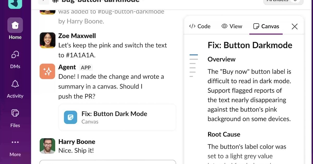 Slack Code : un canal collaboratif pour orchestrer le travail des agents IA en équipe