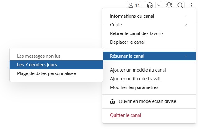 resumer-messages-canal-slack