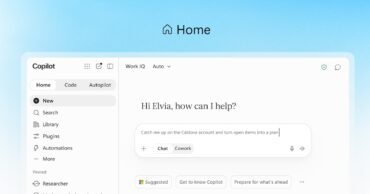 Microsoft dévoile le nouveau Copilot avec trois espaces&nbsp;: Home, Code et Autopilot