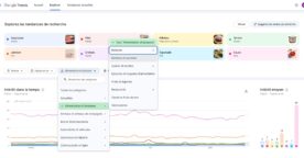 Google Trends enrichit sa page Explorer avec les filtres par catégorie