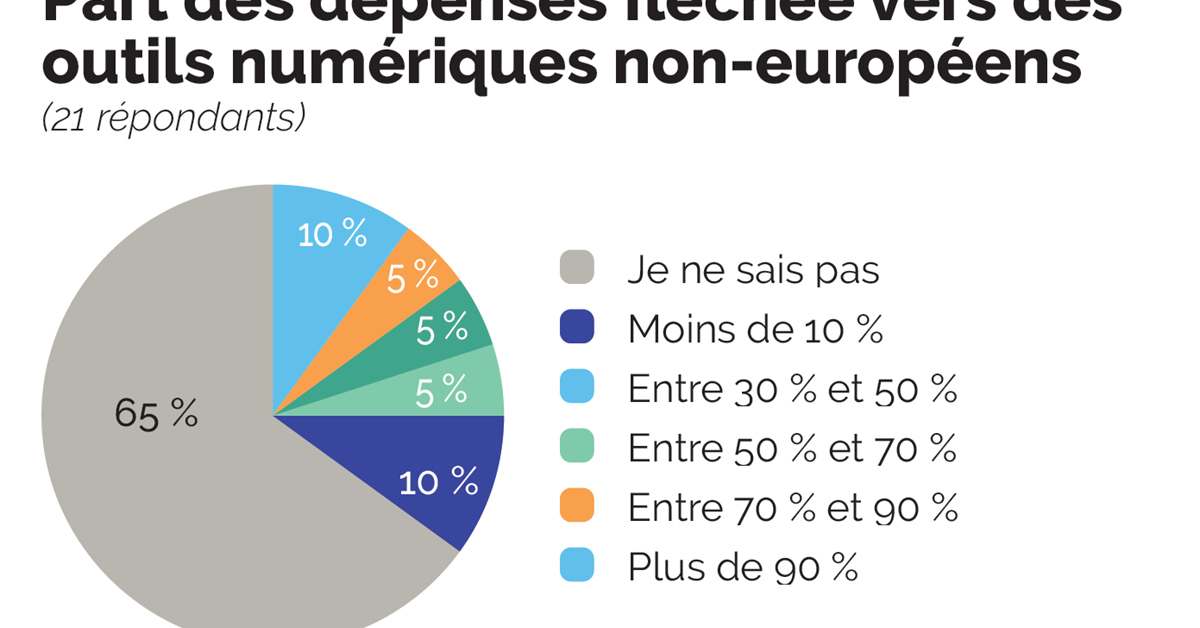Souveraineté numérique : les solutions européennes, pas à la hauteur des grands groupes ?