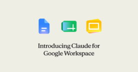 Anthropic lance une extension Claude pour Google Docs, Sheets et Slides
