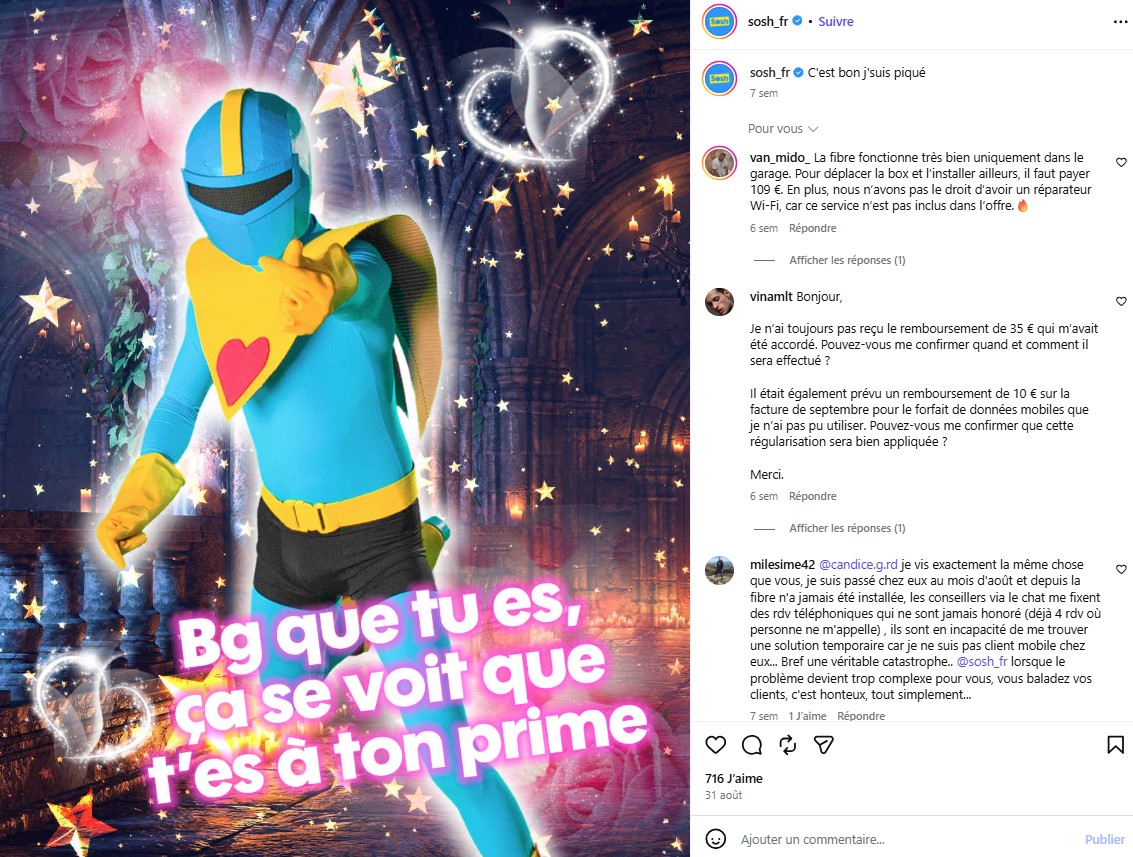 Sosh Instagram