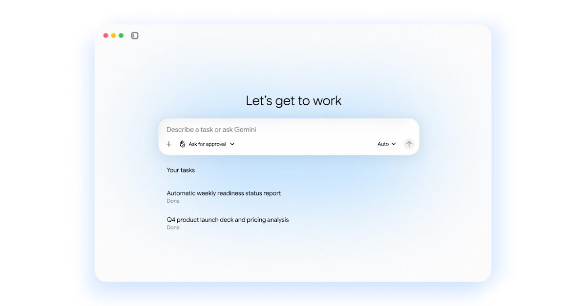 Google lance l’agent Gemini, un agent unique pour tout le travail en entreprise
