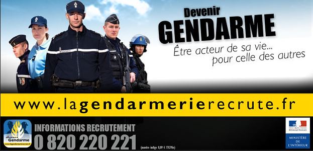 La gendarmerie nationale propose 3000 postes de sous-officiers