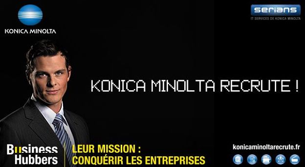 Konica Minolta recrute sur toute la France