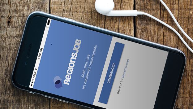 Recherche d’emploi : RegionsJob lance une nouvelle appli iOS et Android