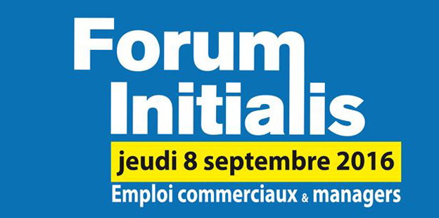 Forum Emploi Initialis à Paris le 8 septembre !