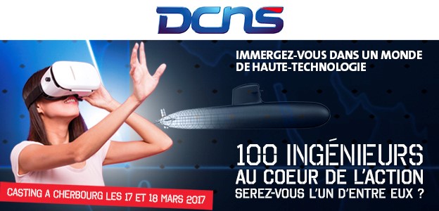 DCNS organise un job dating les 17 et 18 mars à Cherbourg