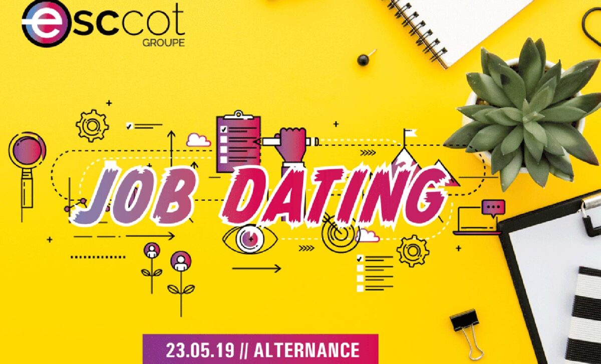 Com', RH, digital, bancassurance, commerce... : L'ESCCOT organise un job dating spécial alternance !