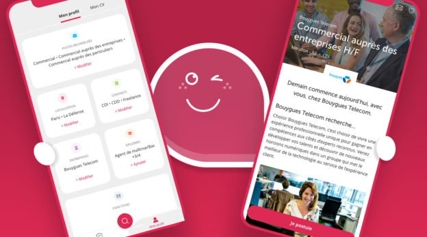 nouvelle application ParisJob