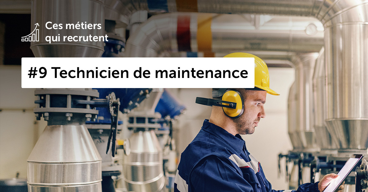 Ces métiers qui recrutent : technicien de maintenance