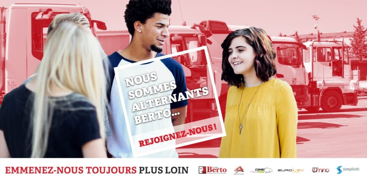 Groupe Berto recrute 100 alternants pour la rentrée de septembre 2021