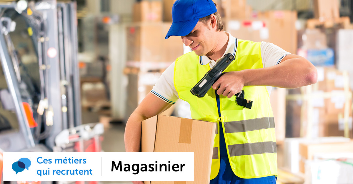 Ces métiers qui vont recruter en 2022 : magasinier