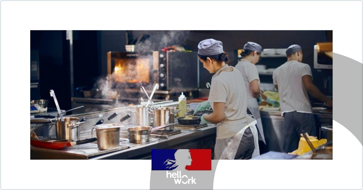 En cuisine avec Clara, passionnée par son métier de commis | HelloWork