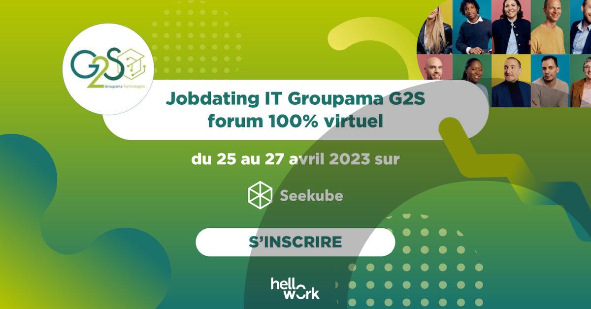 Métiers de l'IT un forum en ligne pour découvrir les offres de G2S