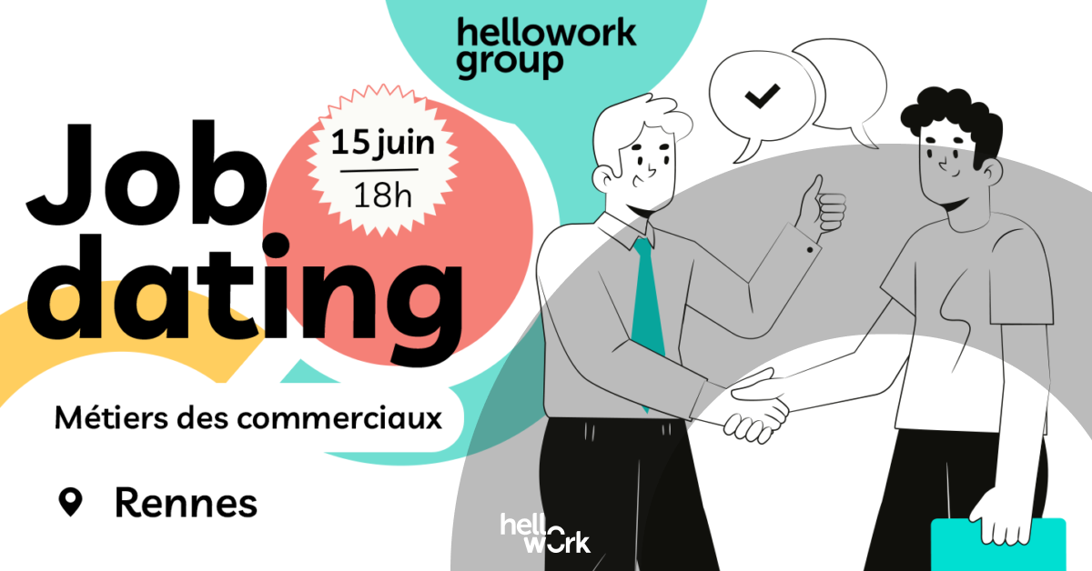 Job Dating HelloWork : rendez-vous le 15 juin pour devenir un de nos ...