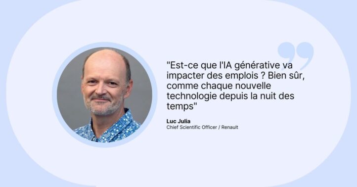 Emploi, productivité, limites... On fait le point sur l'IA générative avec Luc Julia, créateur de Siri