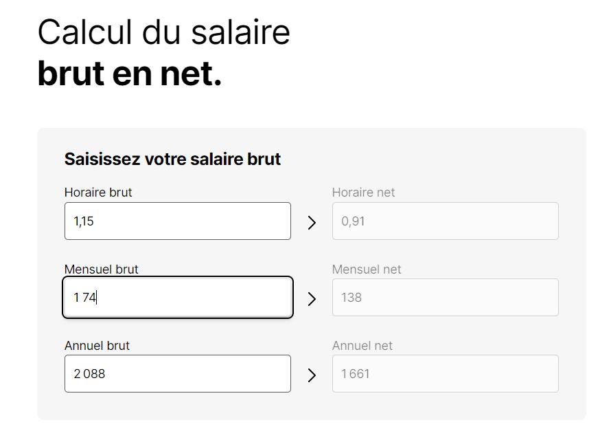 Calculez Votre Salaire Brut Net En Quelques Clics 58 OFF