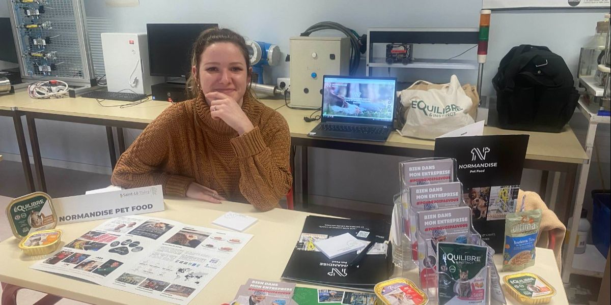 Forum de l'Emploi à St-Lo Thère : l'intégration et la formation au cœur de la participation de NORMANDISE Pet Food !