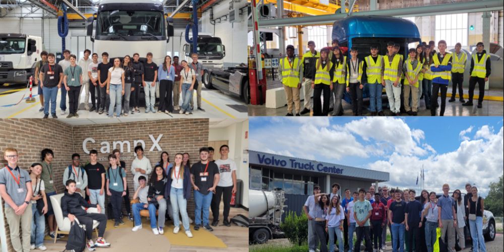 170 stagiaires de seconde accueillis sur le site Volvo Group de Lyon : "J’ai été étonné de la diversité des métiers !"