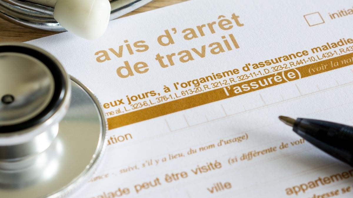 Comment remplir un arrêt de travail
