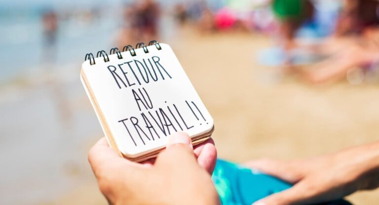 Post-vacances : 7 conseils pour éviter le blues de la rentrée